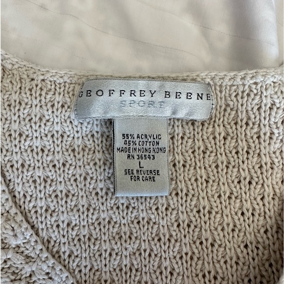 Cream knit sweater - Picture 2 of 3